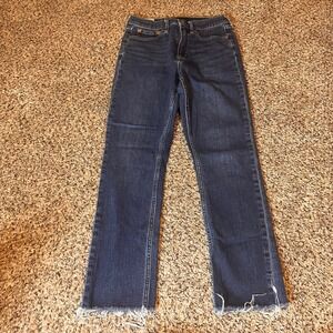 GAP Women's High Rise Jeans - Dark Blue